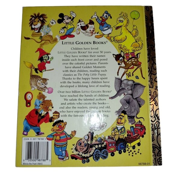 Vintage Childrens Little Golden Books Lot of 3 Dated 1987-1996 - Picture 3 of 12